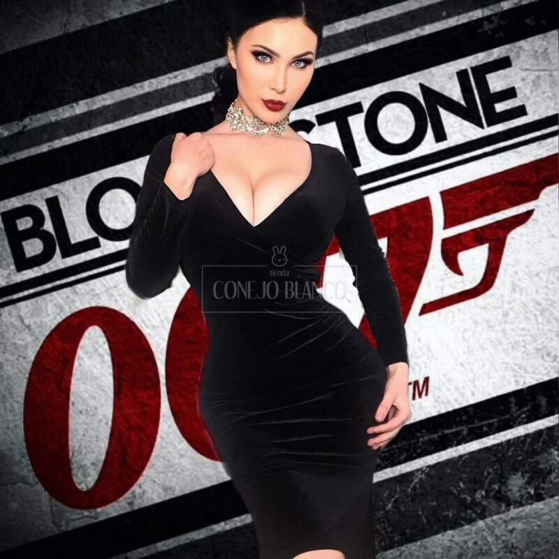 Vestido Terciopelo Belle Poque - S