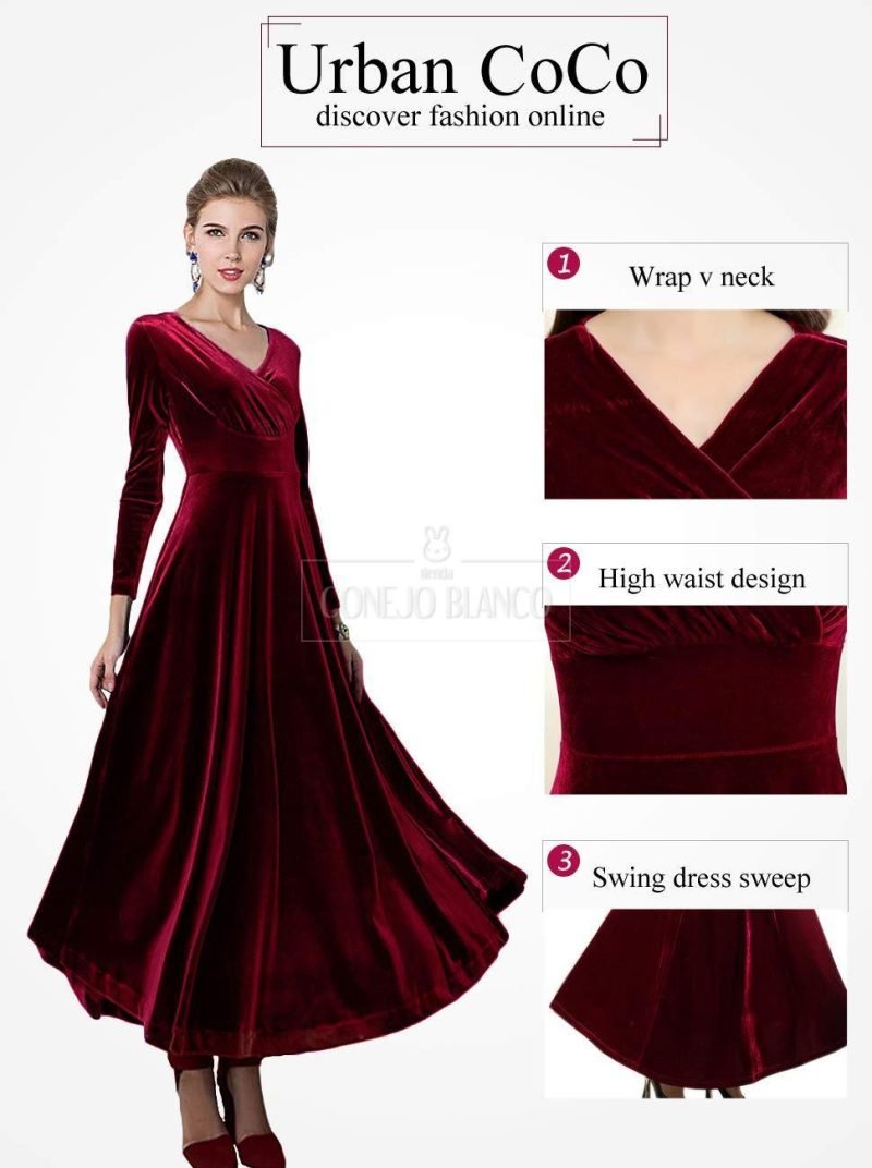 Vestido Terciopelo Urban CoCo - S/M - Imagen 5