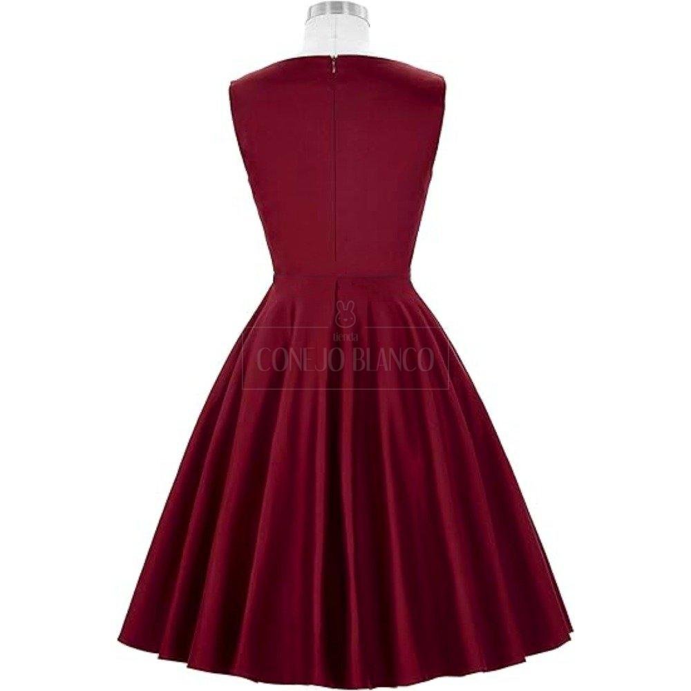 Vestido Retro Pin Up M - Imagen 3
