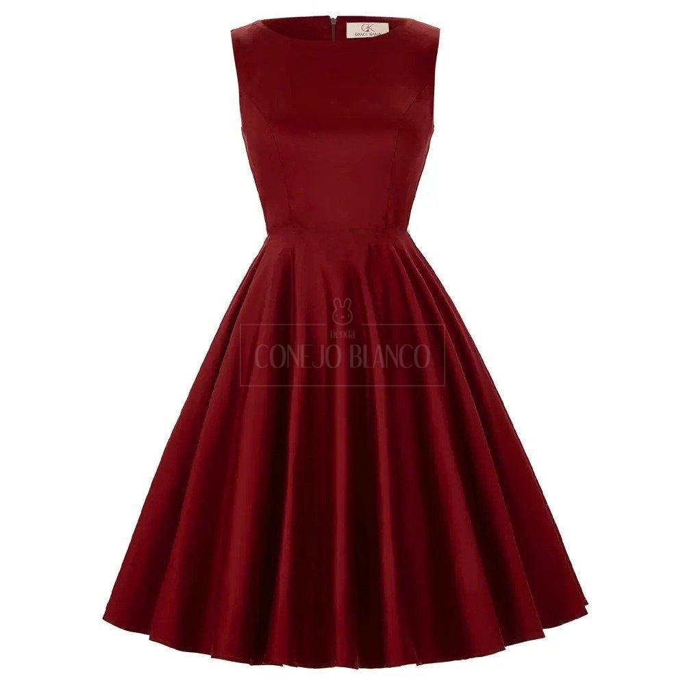 Vestido Retro Pin Up M - Imagen 2
