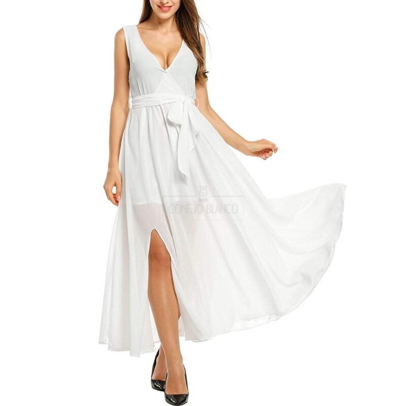 Vestido Blanco Meaveor - L