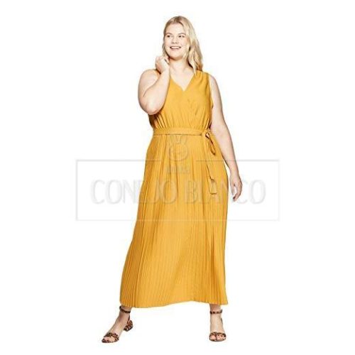 Vestido Mostaza - 4XL
