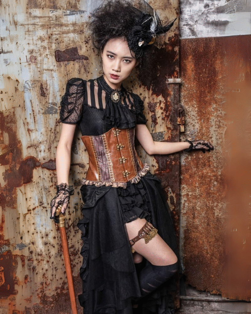 Falda victoriana Unitalla - Imagen 3