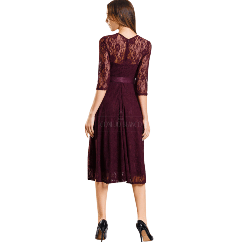 Vestido Morado XL - Imagen 2