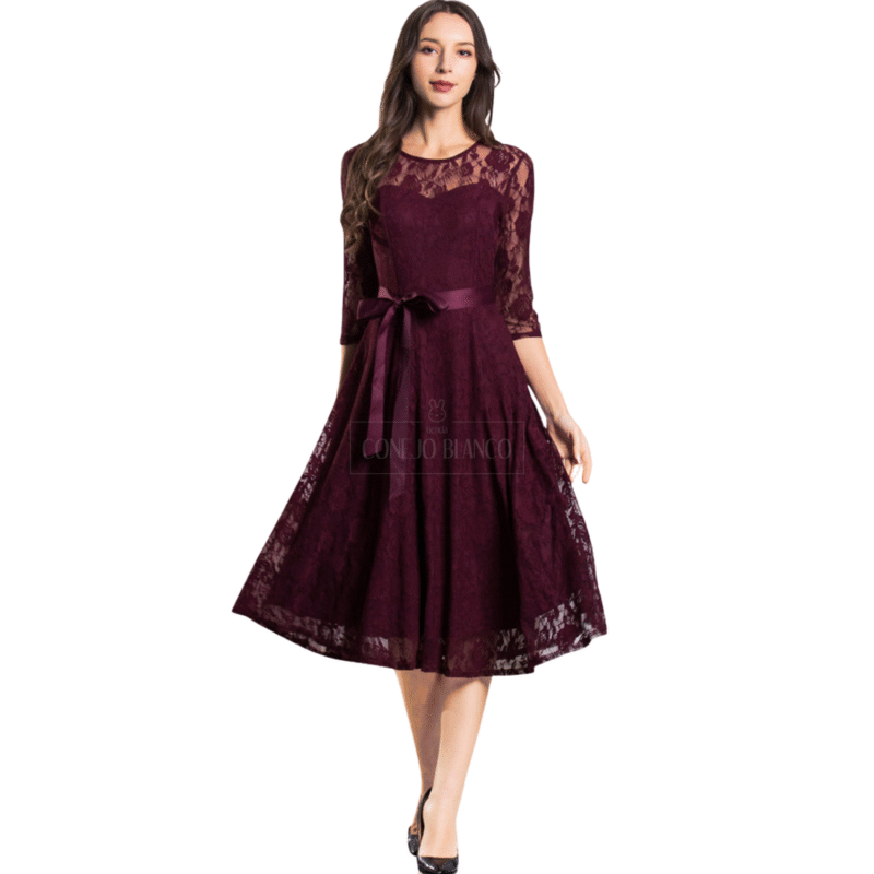 Vestido Morado XL