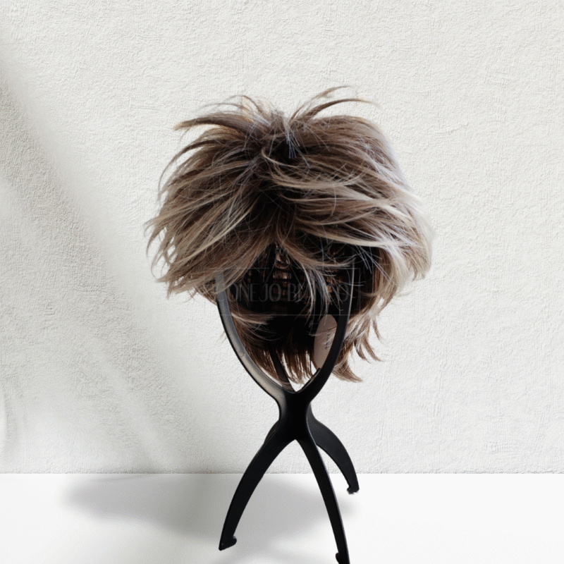 Peluca Rubia Platinada