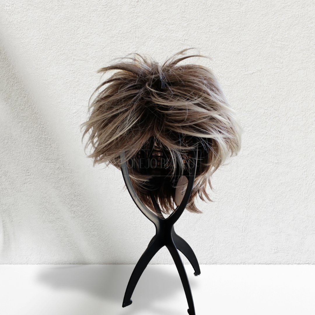 Peluca Rubia Platinada