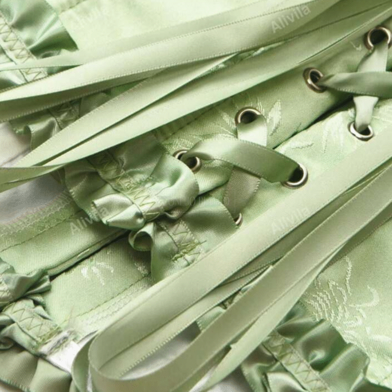 Corset Verde S/M - Imagen 4
