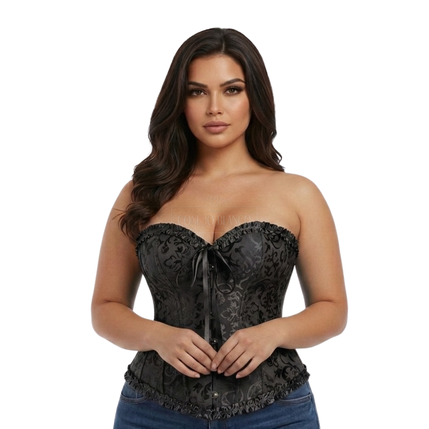 Corset Negro 2XL/3XL