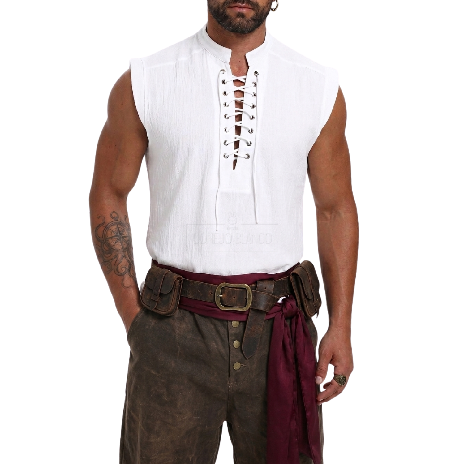 Camisa Pirata 2XL