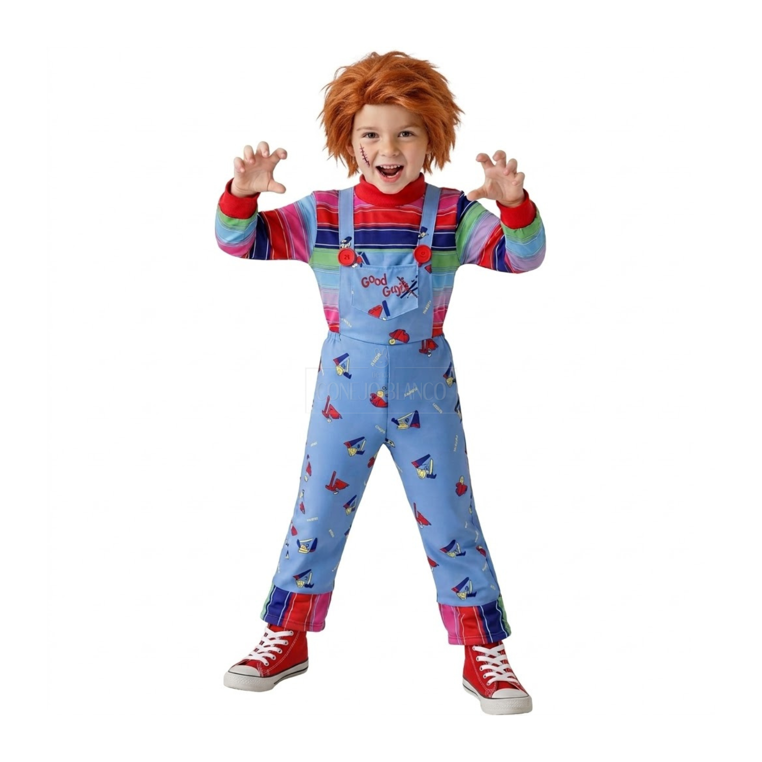 Disfraz Chucky Talla 8